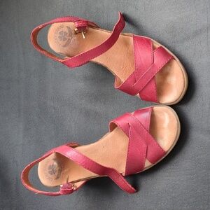 Red Lucky Brand Wedges
